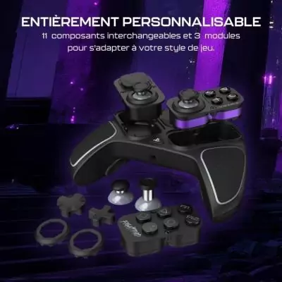 Manette modulaire - Playstation - Victrix™ Pro BFG™ Reloaded - Sans fil - Noir