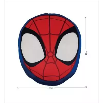 Coussin 3D SPIDEY en Microfibre - 40 cm: Un Must-Have pour les Fans de Super-Héros