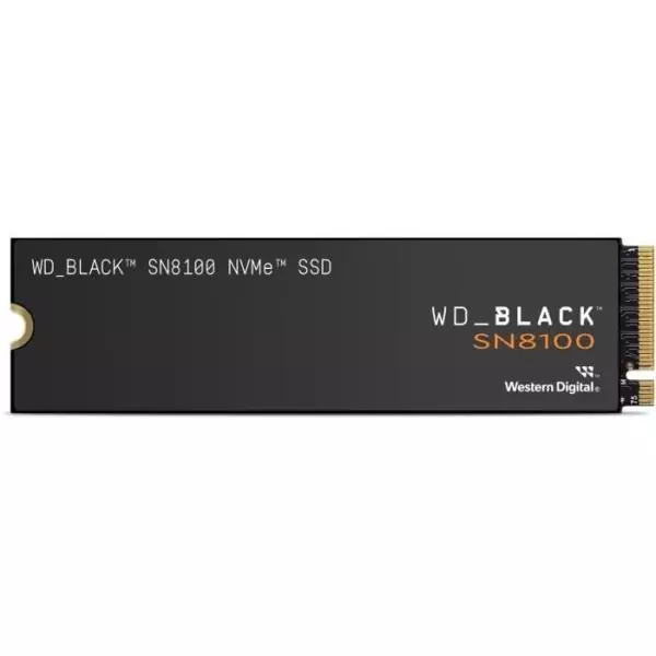 WESTERN DIGITAL - WDS400T1X0M - SSD Interne - Black - SN8100 - NVMe - 4 To