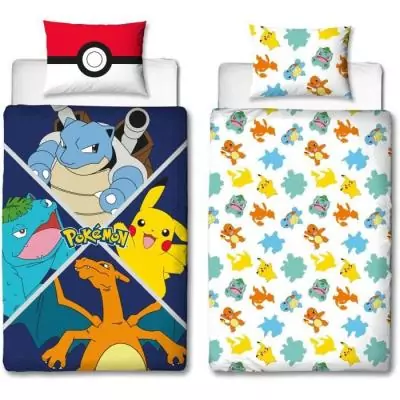 Parure de lit - POKEMON - Starter Evolution II - Microfibre