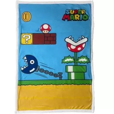 Plaid MARIO BROS - 130 x 180 cm