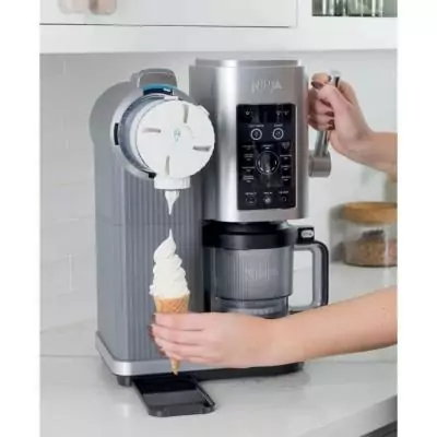 Machine à glaces NINJA - Creami Swirl NC701EU - 480ml - 13 programmes - Sorbetière