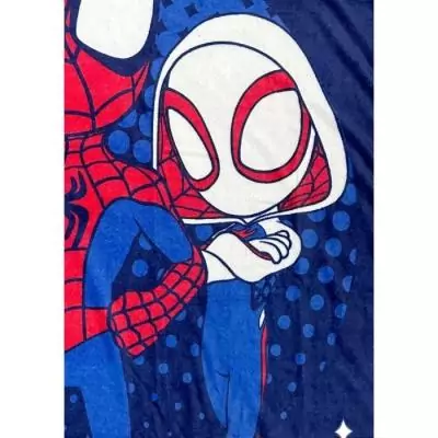 Plaid SPIDEY - 130 x 180 cm pour une touche super-héroïque