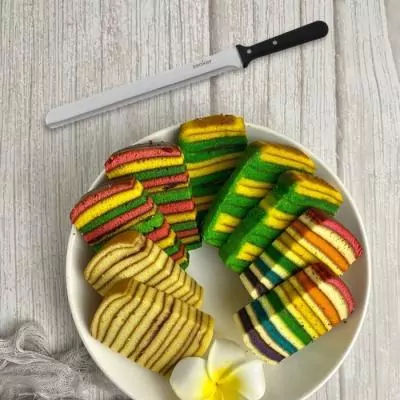 Ensemble 2 ustensiles pâtisserie ZENKER: pour layer cakes