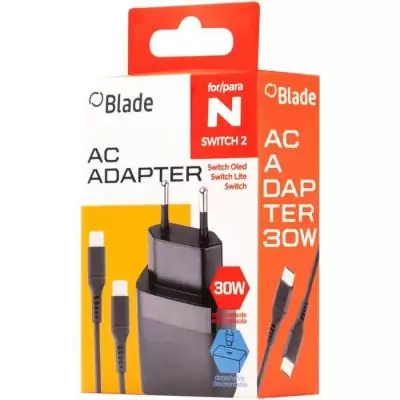 Bloc d'alimentation compact pour Nintendo Switch 2