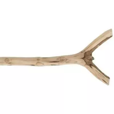 Accessoire oiseau - TYROL - Perchoir branche - Taille S 20cm - Bois naturel