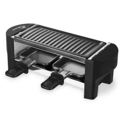 Appareil a raclette LITTLE BALANCE - Juste Nous 2 - Jusqu'a 2 personnes - Plaque Grill amovible - 350W