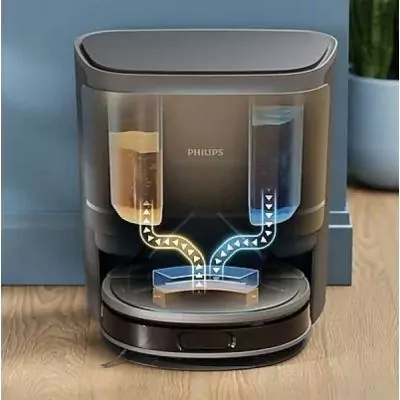 Nettoyant aspirateur - PHILIPS - XV1493/10 - Détergent formule ultra concentrée - Compatible aspirateur robot S5000-9000 - 1x2 Nettoyant aspirateur - PHILIPS - XV1493/10 - Détergent formule ultra concentrée - Compatible aspirateur robot S5000-9000 - 1x2