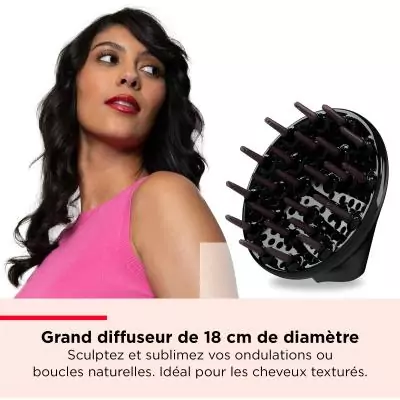 Multistyler 4-en-1 - REVLON - RVDR5373E - Pour cheveux texturés - 4 températures - Noir Multistyler 4-en-1 - REVLON - RVDR5373E - Pour cheveux texturés - 4 températures - Noir