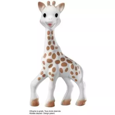 SOPHIE LA GIRAFE avec sa boîte cadeau