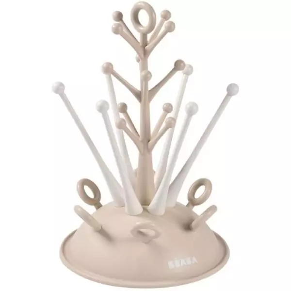 Egoutte-biberons arbre - BEABA - Jusqu'a 6 biberons - Argile