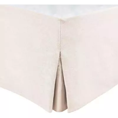 Cache sommier - HOME LINGE PASSION - 140 x 190 cm + 30 cm - Ecru