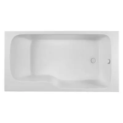 Baignoire rectangulaire Bain-douche Malice 160 x85 cm Blanche Jacob Delafon E6D146R-00