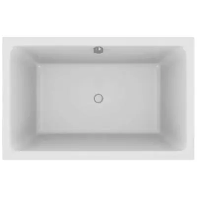 Baignoire rectangulaire bain-douche Jacob Delafon Capsule 140 x 90 cm Blanche