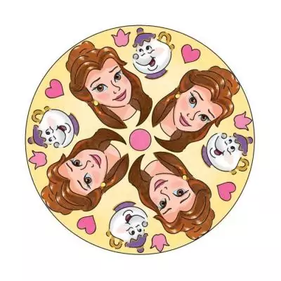 Ravensburger-PRINCESS-Mandala Midi Disney Princesses-4005556238477-A partir de 6 ans