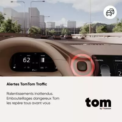 Tom by TomTom assistant d'alertes routieres intelligent Tom by TomTom assistant d'alertes routieres intelligent