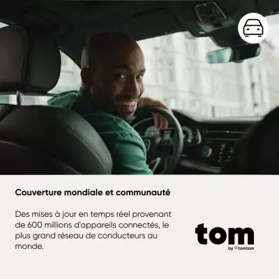 Tom by TomTom assistant d'alertes routieres intelligent Tom by TomTom assistant d'alertes routieres intelligent