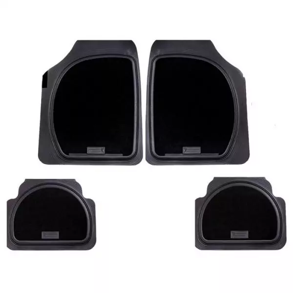 Michelin 4 Tapis Universels Caoutchouc + Moquette