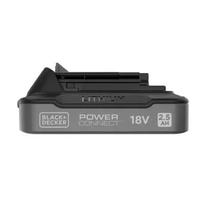 Batterie 18V 2,5Ah - BLACK&DECKER - BDL2518S-XJ - Avec indice de charge