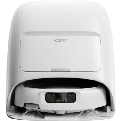DJI ROMO A - Robot Aspirateur Laveur avec Station - Robot Transparent - 25 000 Pa - Détection au millimetre - 200 j sans Entret