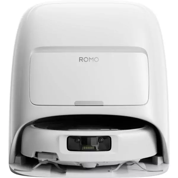 DJI ROMO A - Robot Aspirateur Laveur avec Station - Robot Transparent - 25 000 Pa - Détection au millimetre - 200 j sans Entret
