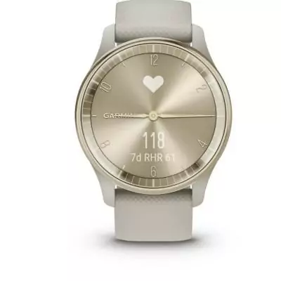 GARMIN vivomove Trend Montre connectée - Silicone - French Gris WW