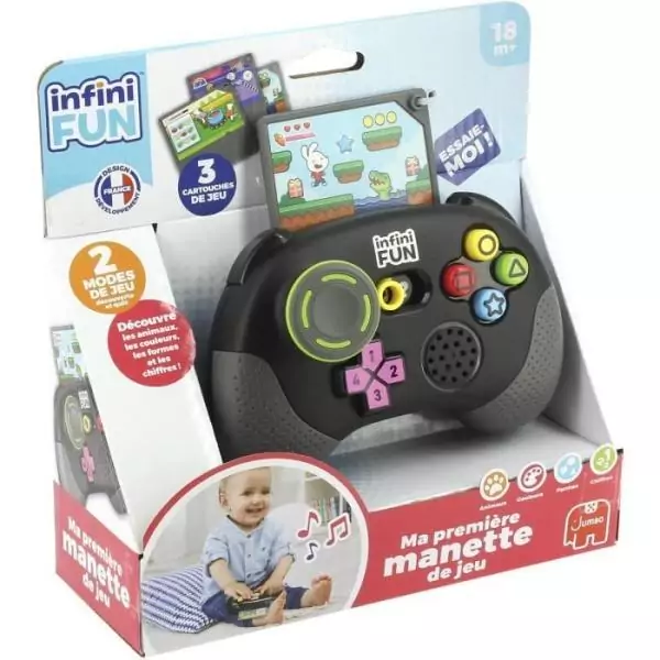 Ma premiere manette de jeux video - INFINI FUN - Des 18 mois