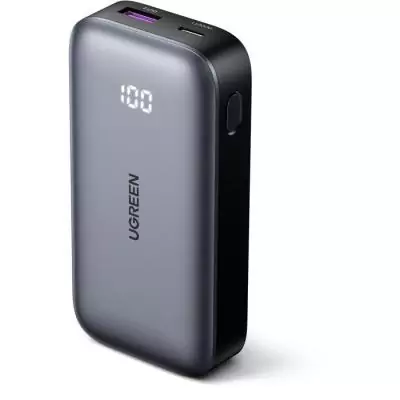 Batterie externe Slim - UGREEN - 10,000 mAh - Gris
