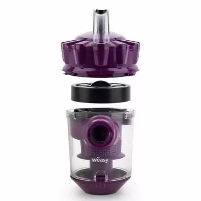 Aspirateur Multicyclonique sans sac Weasy WS10 - 1,5L - Cable 4,2m - Classe A - Violet