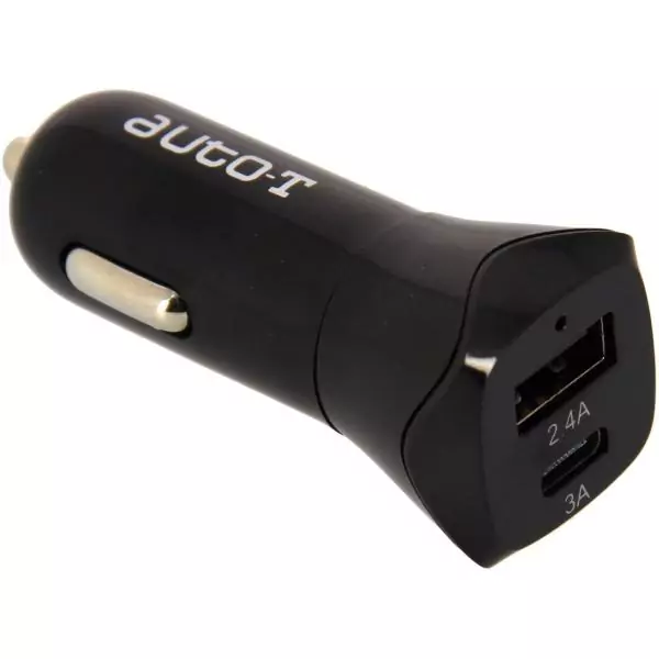 Prise - AUTO T - 540128 - 12/24 V - USB - USB-C