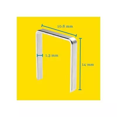 Agrafes en fil plat n° 140 14mm boîte de 5000 - RAPID - 40303092