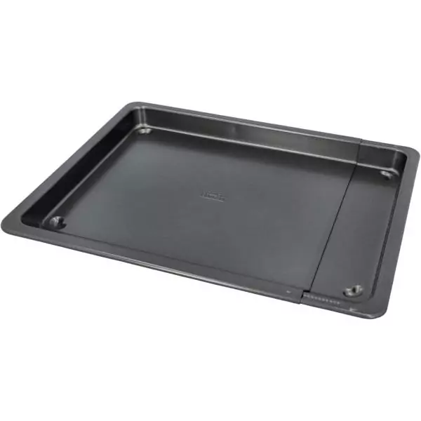 Plaque de cuisson ajustable - BIRKMANN - EASY BAKING - Acier carbone - Anti adhésif - 36-52 x 33 x 3 cm