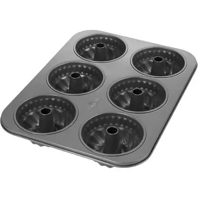 Plaque de cuisson cake - BIRKMANN - EASY BAKING - Acier carbone - Anti adhésif - Ø10 cm, 35 x 27 x 5 cm
