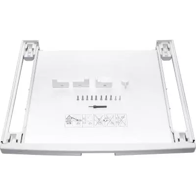 Kit de superposition - BOSCH - WTZ11400 - Avec plateau coulissant - 60 cm - Blanc