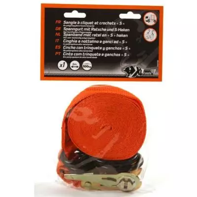 XLPT sangle 25mm a cliquet tenseur 5 m
