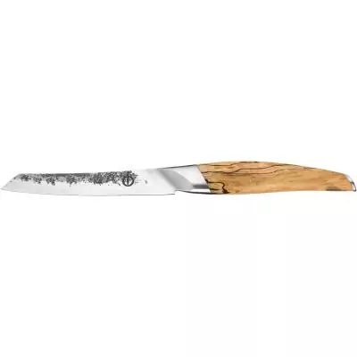 Couteau ménager - FORGED - KATAI - Acier VG10 - Manche en bois de racine - L 12,5 cm