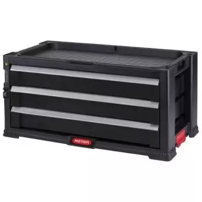 KETER Servante a outils 3 tiroirs - 59 x 29 x 26 cm