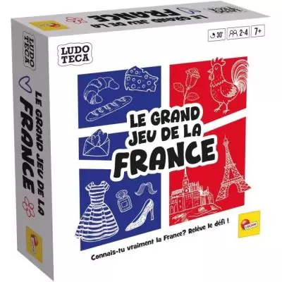 Le Grand Jeu de la France - LUDOTECA - Jeu de plateau - Des 6 ans