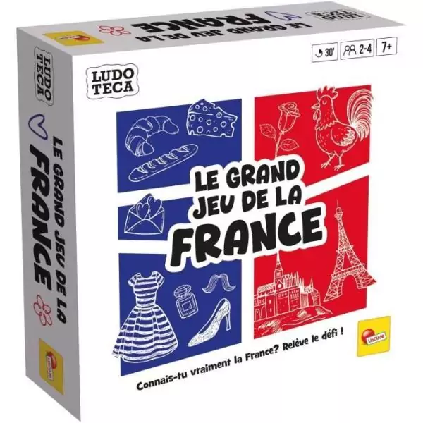 Le Grand Jeu de la France - LUDOTECA - Jeu de plateau - Des 6 ans