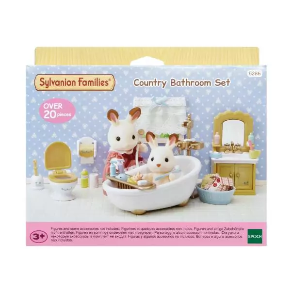 SYLVANIAN FAMILIES - 5286 - Le set salle de bain - Le village