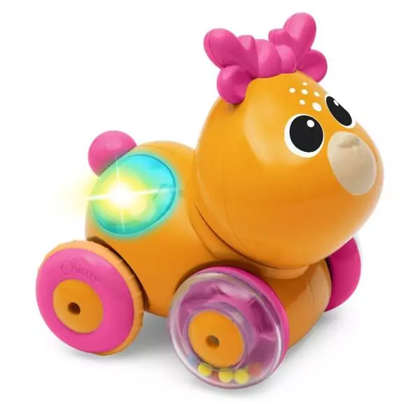 CHICCO - Faon Sprint&go - Orange et rose - Des 6 mois