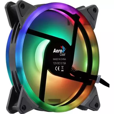 Aerocool Duo 14 Boitier PC Ventilateur 14 cm Noir