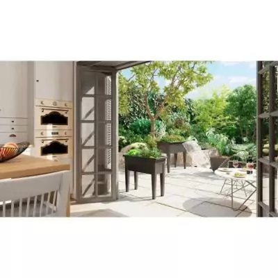 Table de Culture Venezia - ARTEVASI - 39 x 80 x H 69 cm - Gris anthracite