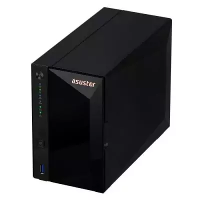 Serveur NAS - ASUSTOR - AS3302T v2 Drivestor 2 Pro Gen2 - Quad-Core 1.7GHz - 2GB DDR4 - 2.5GbE - 2 baies
