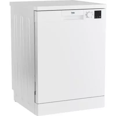Lave-vaisselle pose libre BEKO DVN06430W b100 - 14 couverts - L60cm - 47 dB - Classe D - Blanc