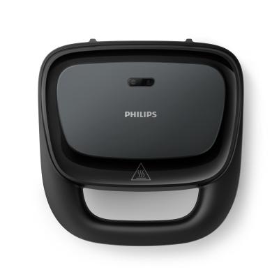 Philips 3000 series HD2331 90 gaufrier et appareil à croque-monsieur 750 W Noir
