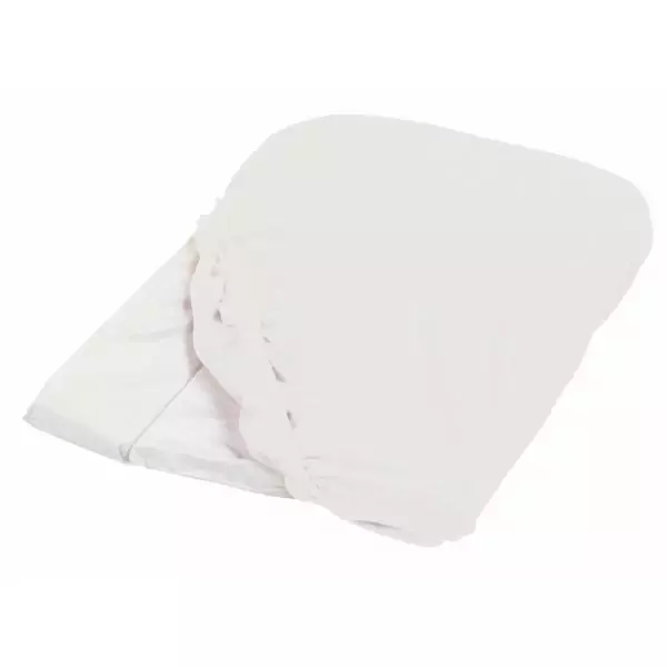 Housse de matelas a langer - CANDIDE - Eponge - 50 x 75 cm - Blanc