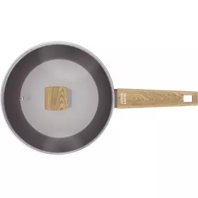 Sauteuse - Tous feux dont induction - ARTHUR MARTIN - AM9910 - Revetement céramique - Ø 24 cm - Couvercle et panier inox - Tau