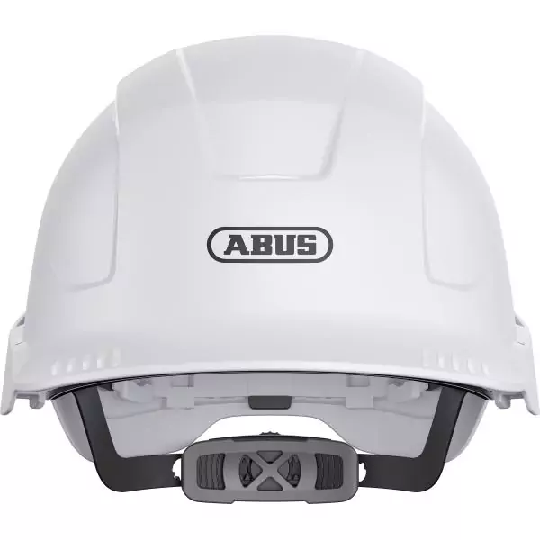 Casque de protection industrielle - ABUS - SCATOR - Blanc polair
