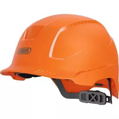 Casque de protection travaux électrique - ABUS - SCATOR-E - Jaune